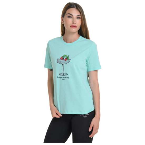 Target Γυναικεία κοντομάνικη μπλούζα Single Jersey ''Coctail''